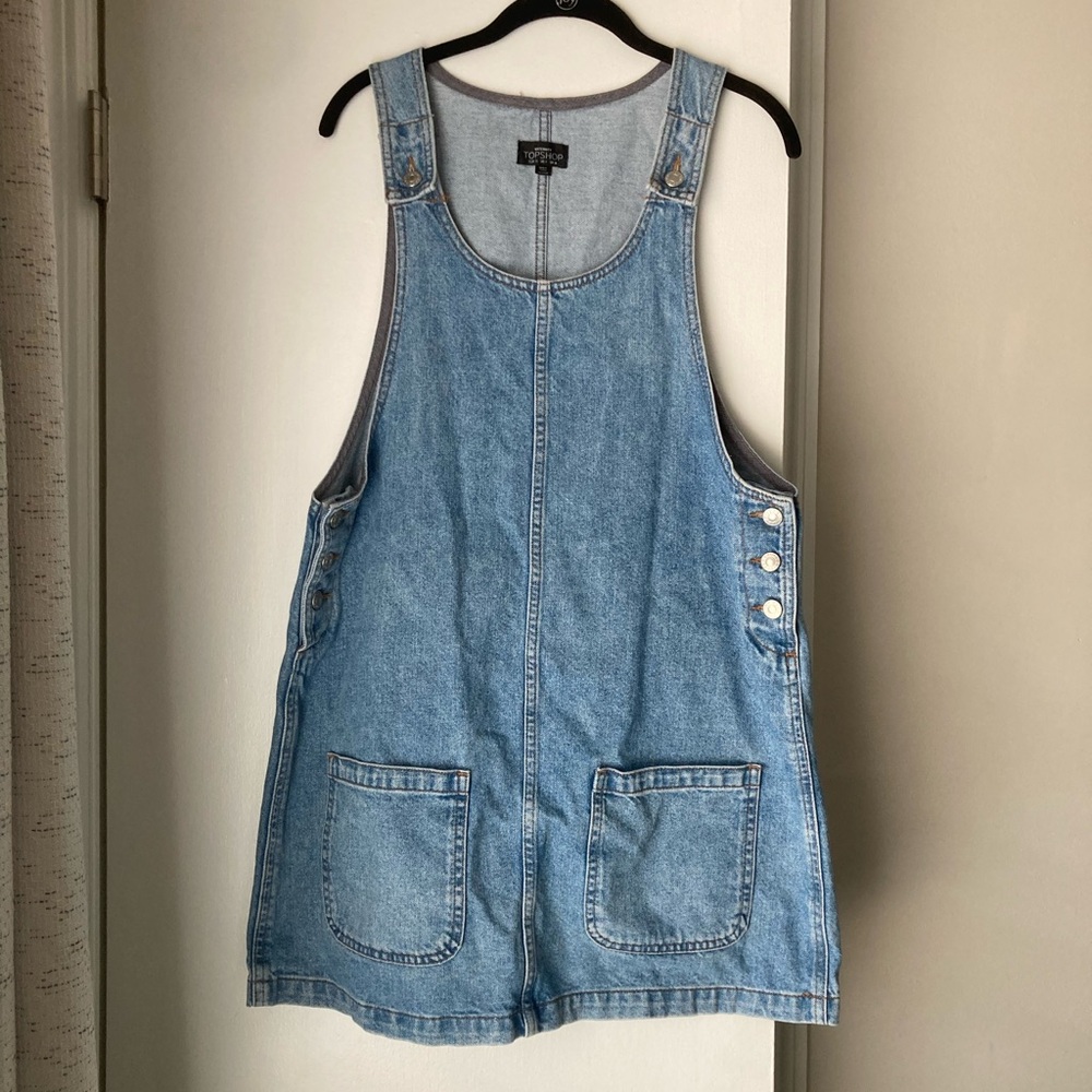 Topshop - ASOS Maternity/Regular Light Blue Mini Dress